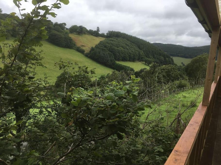Cabin Pren , Darowen , Machynlleth Appartement Buitenkant foto
