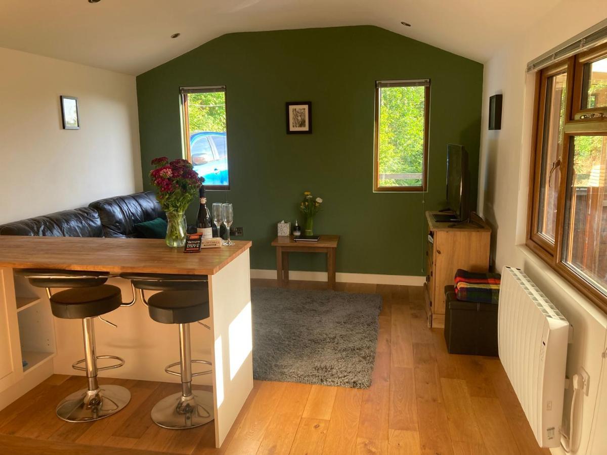 Cabin Pren , Darowen , Machynlleth Appartement Buitenkant foto