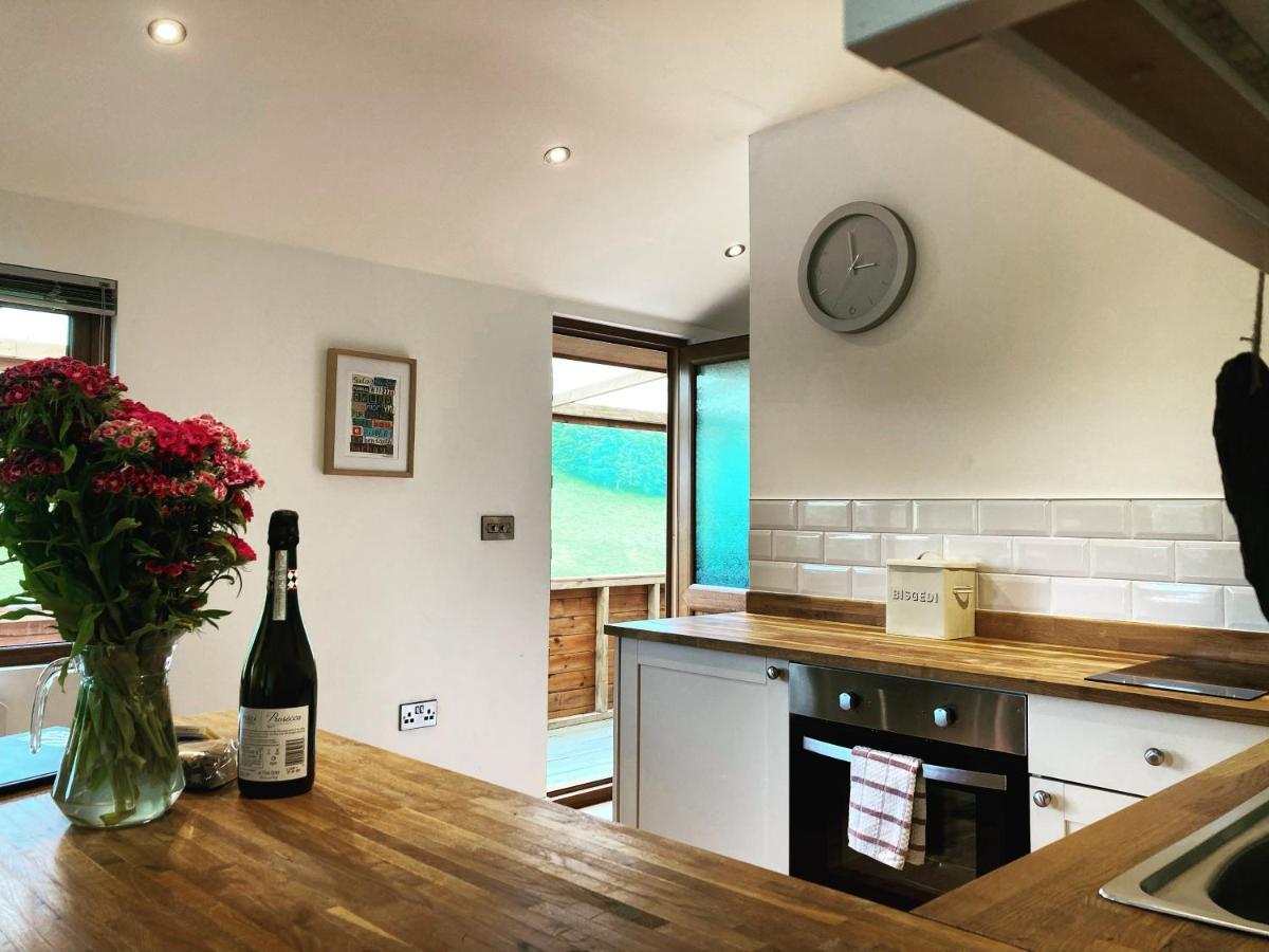 Cabin Pren , Darowen , Machynlleth Appartement Buitenkant foto