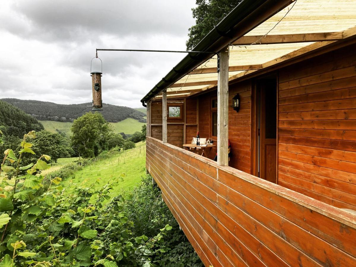 Cabin Pren , Darowen , Machynlleth Appartement Buitenkant foto